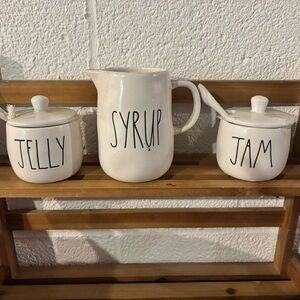 RAE DUNN Ceramic Kitchen Canister Set